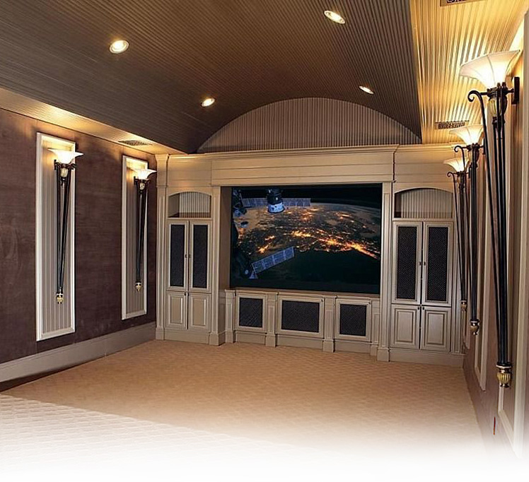 Home theater header
